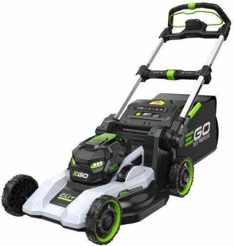 Itsevetävä akkuruohonleikkuri Ego Power+ LM2230E-SP, 56V, 55cm, 85L kerääjä, PC PBT-runko, ilman akkua