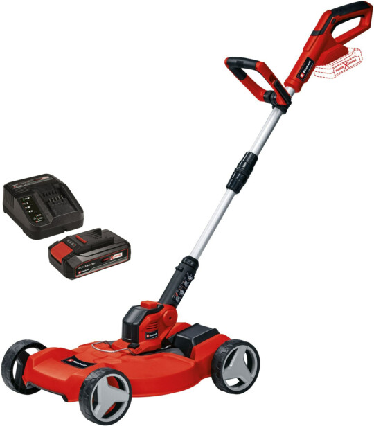 Akkutrimmeri Einhell PXC GE-CT 18/28 Li TC, 18V, 2.5Ah akulla + Trimmer Cart