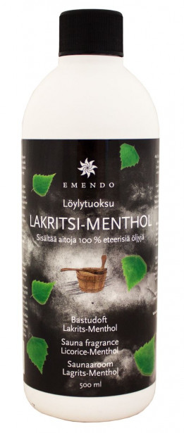 Löylytuoksu Emendo Lakritsi-Menthol 500 ml
