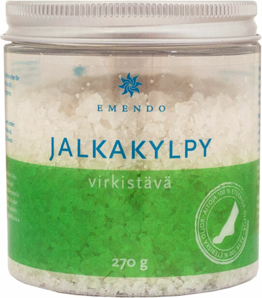 Jalkakylpysuola Emendo Virkistävä, 270g
