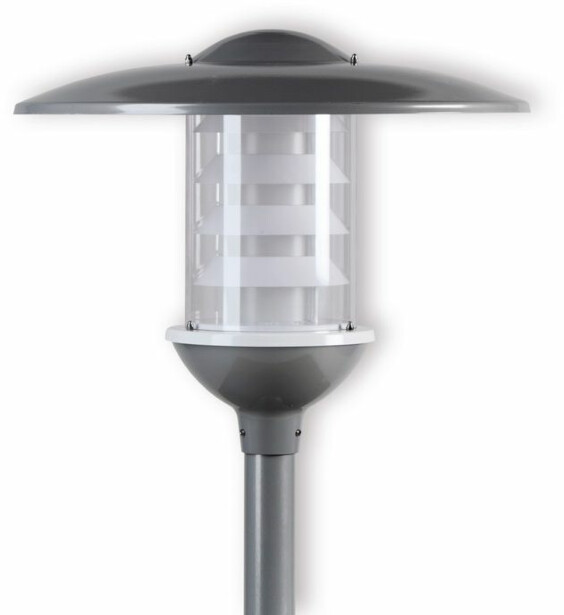 LED-puistovalaisin Ensto Camillo Led, 35W/840, 4000K, 3060lm, IP44, helmenharmaa