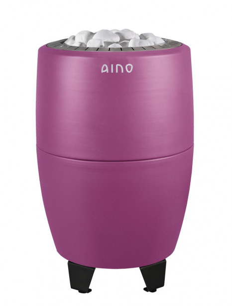 Sähkökiuas Aino-kiuas, 9kW, 8-12m³, erillinen ohjaus, Pink Clouds