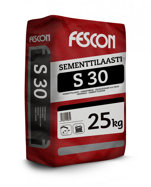 Sementtilaasti Fescon S30 25 kg