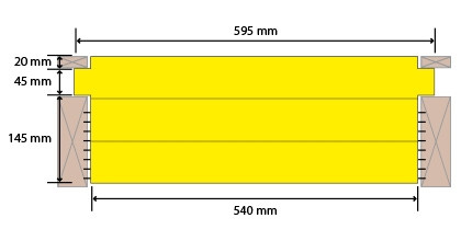 Eristelevy Finnfoam FL-K600, 210mm, seinä-, katto- ja rossipohjaeriste