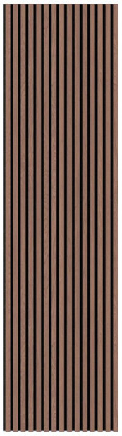 Akustiikkapaneeli Fibrotech Basic, 22x605x2440mm, pähkinä