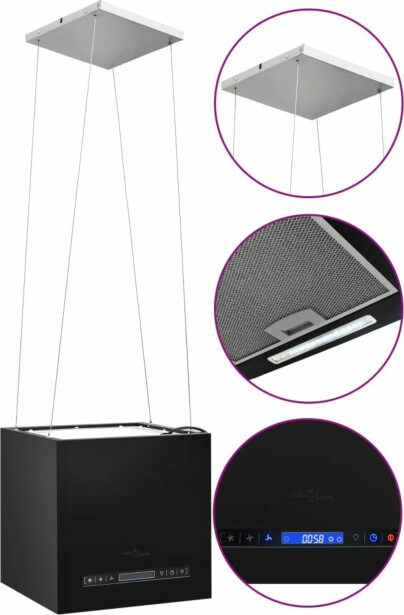Ripustettava liesituuletin, LCD 37cm, jauhemaalattu teräs 