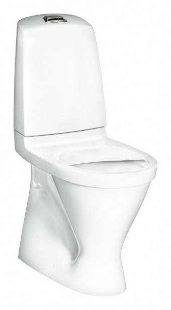 WC-istuin Gustavsberg Nautic 1546 Hygienic Flush, korotettu, piilo-S, ilman kantta