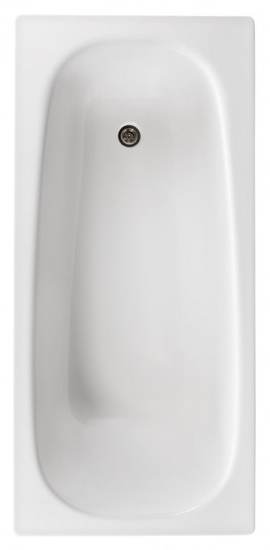 Kylpyamme GBG 1400, 155l, 1400x700mm, ilman etulevykehikkoa, valkoinen