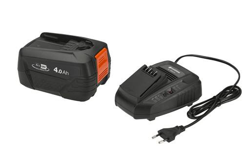 Akku+laturi Gardena P4A Power For ALL 18V 4.0Ah