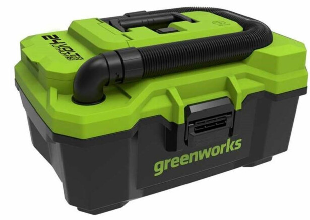 Märkä-kuivaimuri Greenworks G24WDV, 24V, ilman akkua