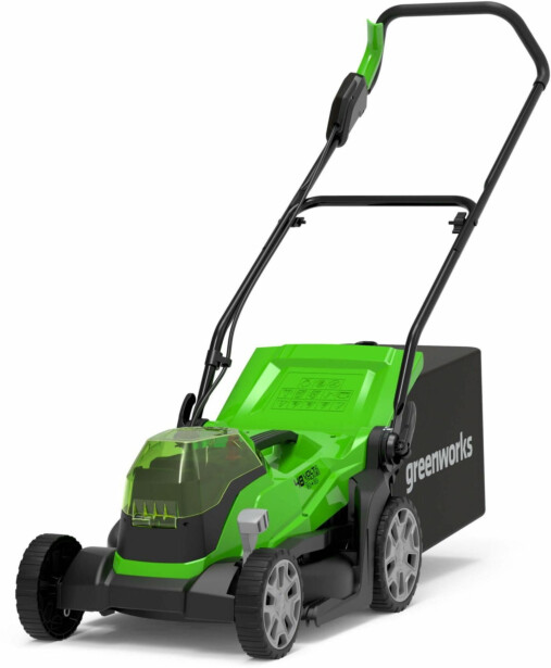 Akkuruohonleikkuri Greenworks G24X2LM36, 36cm, 2x24V, ilman akkuja