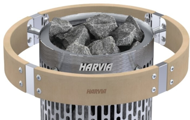 Suojakaide Harvia HPP3, Cilindro Plus-kiukaalle, lämpökäsitelty koivu