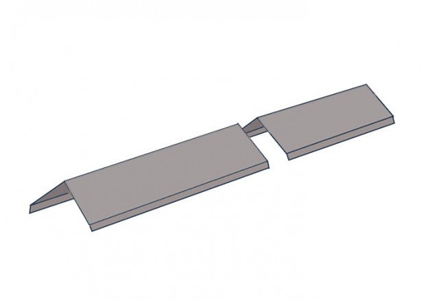 Harjapelti Keraplast 3000 x 115+115mm, 143° RR21