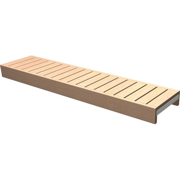 Laudetaso Harvia Modular, 1800x400mm, tervaleppä
