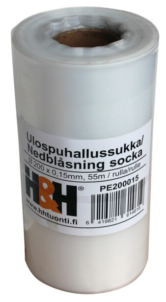 Alipaineistajan ulospuhallussukka H&H, Ø200mm