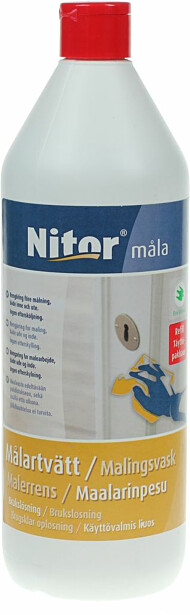 Maalarinpesu Nitor, 1000ml, täyttöpakkaus, ilman sumutinta