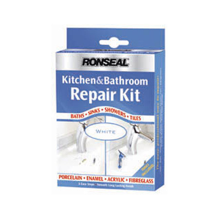 Lavuaarin/ammeen paikkaussetti Ronseal Kitchen/Bathroom repair kit