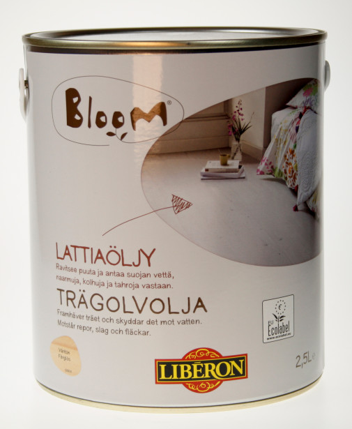 Lattiaöljy Bloom, 2,5L, väritön (066949)