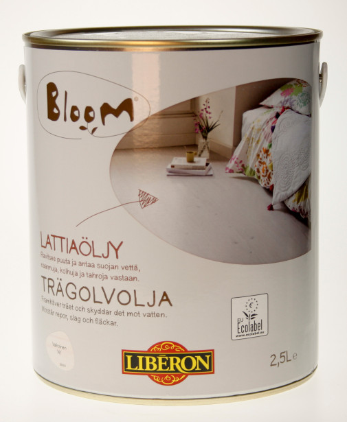 Lattiaöljy Bloom, 2,5L, valkoinen (066955)