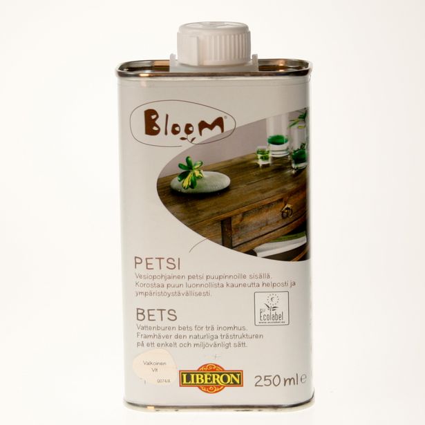 Petsi Bloom, vesiohenteinen, 250ml, valkoinen