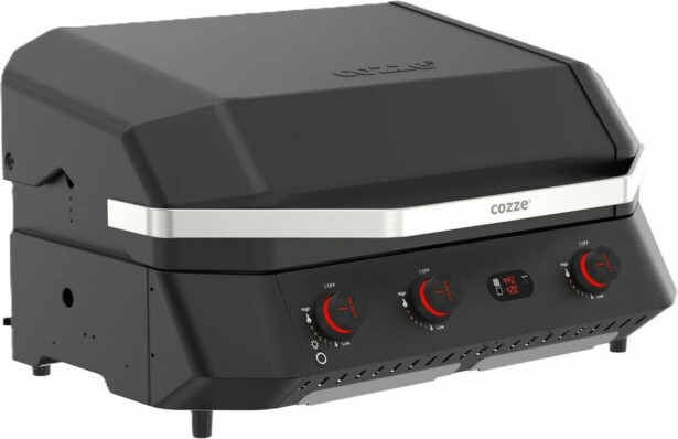 Plancha ja kaasugrilli Cozze G-800 Combo, 3 poltinta