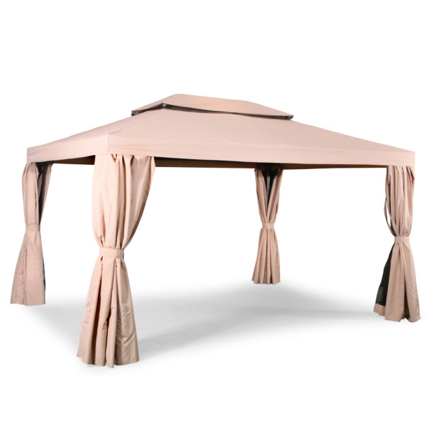Paviljongin katto Luxor, 3x4m, beige