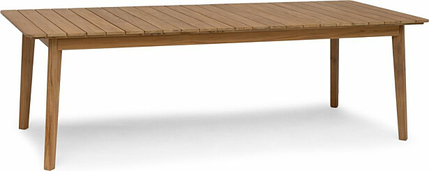 Ruokapöytä Hillerstorp Himmelsnäs, 240x100x73cm, tiikki