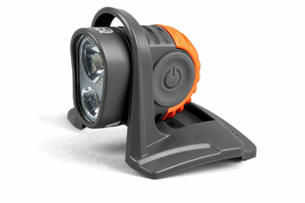LED-valaisin Husqvarna HL 1200, kypärään kiinnitettävä