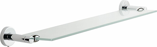 Hylly Pisla Atlanta, 525x120mm, kromi