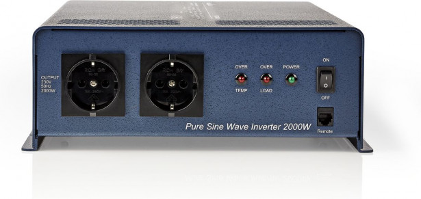 Invertteri Nedis PIPS200012, 2000W, puhdas siniaalto