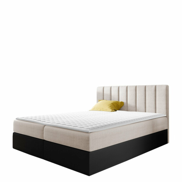 Jenkkisänky VIGO 120x200 + sijauspatja, beige (0593)