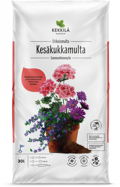 Kesäkukkamulta Kekkilä 70 säkkiä x 30l/lava, 2100 litraa