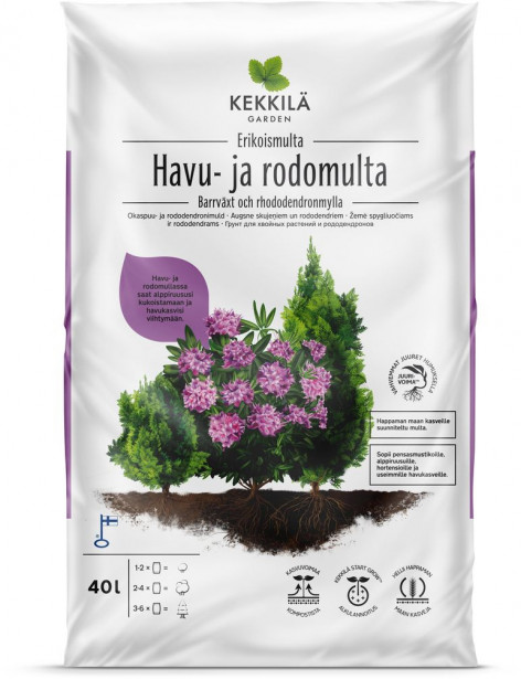 Havu- ja rodomulta Kekkilä 70 säkkiä x 40l/lava, 2800 litraa