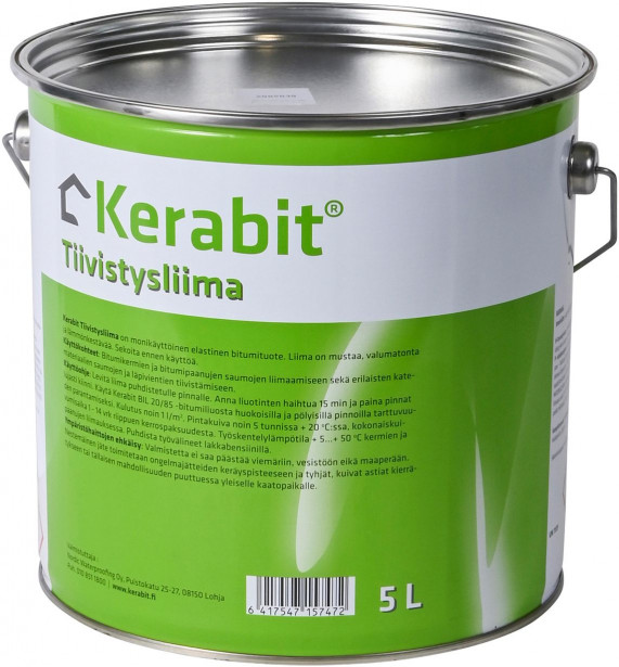 Tiivistysliima Kerabit 5 L