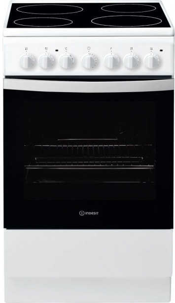 Keraaminen liesi Indesit IS5V4PHWE 50 cm valkoinen