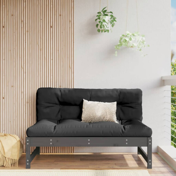 Keskisohva harmaa 120x80 cm, mänty
