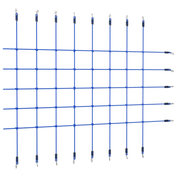 Kiipeilyverkko 200x150 cm sininen