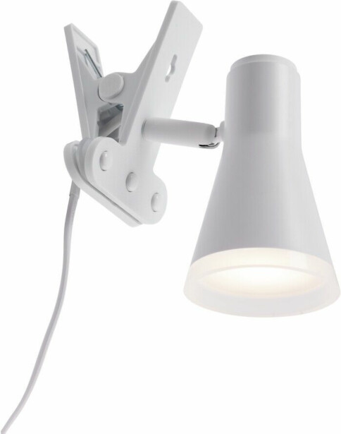 Klipsivalaisin Airam Cara 4.5W/830 320lm 3000K valkoinen