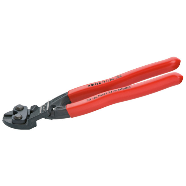 Pulttisakset Knipex 200mm, taivutettu 20°