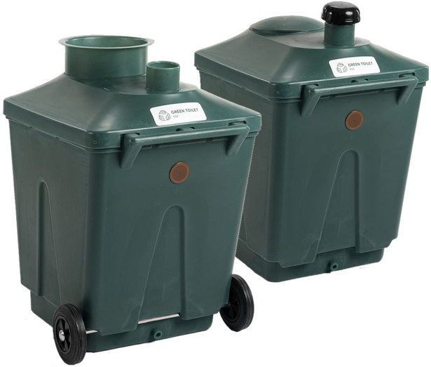Kompostikäymälä Pikkuvihreä Green Toilet 330 vaihtosäiliöllä
