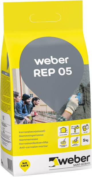 Korroosiosuojalaasti Weber REP 05 5 kg
