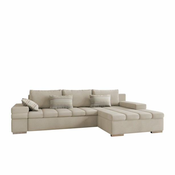Kulmasohva BANGKOK, 5-istuttava, beige (3885)
