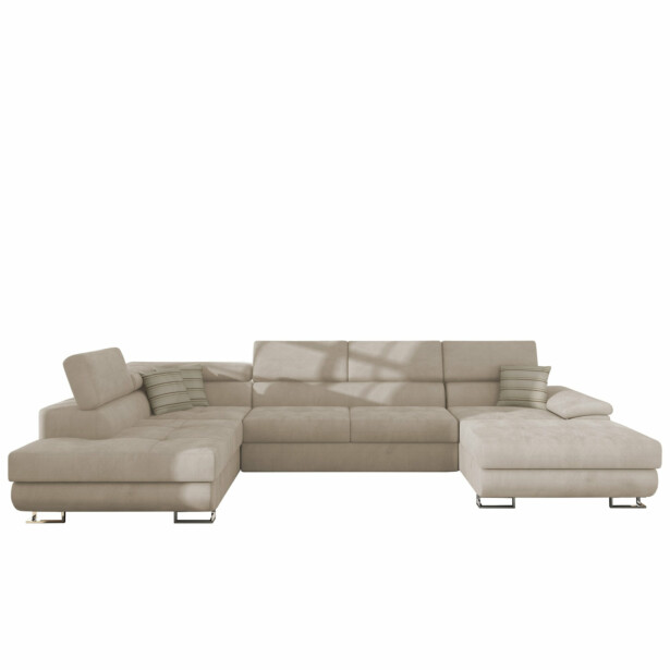 Kulmasohva COTERE BIS, 7-istuttava, beige (2652)