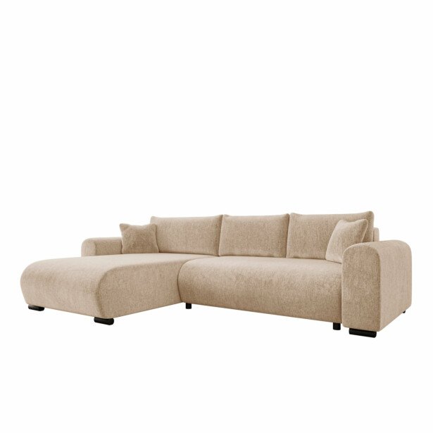 Kulmasohva MERKOS, 4-istuttava, beige (8038)