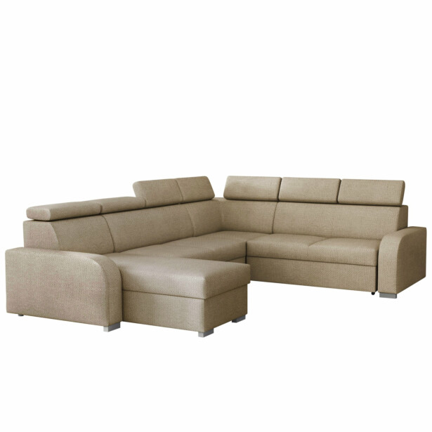 Kulmasohva OSLO 2rR2p+LC, 6-istuttava, beige (7137)
