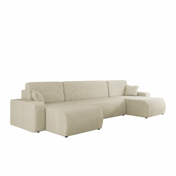 Kulmasohva PIANO U, 4-istuttava, beige (3980)