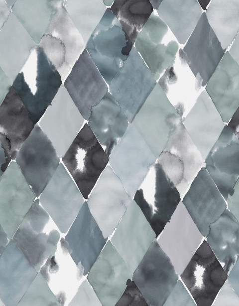 Kuvatapetti Rebel Walls Big Harlequin Breeze, non-woven, mittatilaus