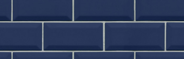 Kuvatapetti Rebel Walls Bistro Tiles Royal Blue, non-woven, mittatilaus