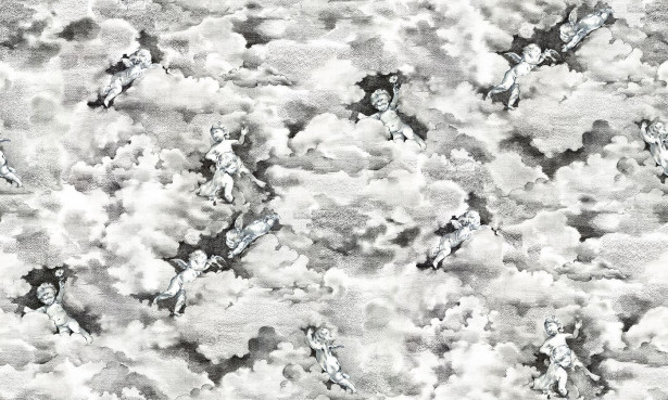 Kuvatapetti Rebel Walls Chubby Cherubs, non-woven, mittatilaus