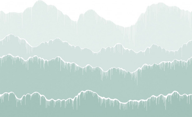 Kuvatapetti Rebel Walls Elevation Gradient, non-woven, mittatilaus